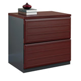 Ameriwood Home Pursuit Cherry/ Grey Lateral File