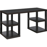 Ameriwood Home Stanley Black Oak Deluxe Parsons Computer Desk
