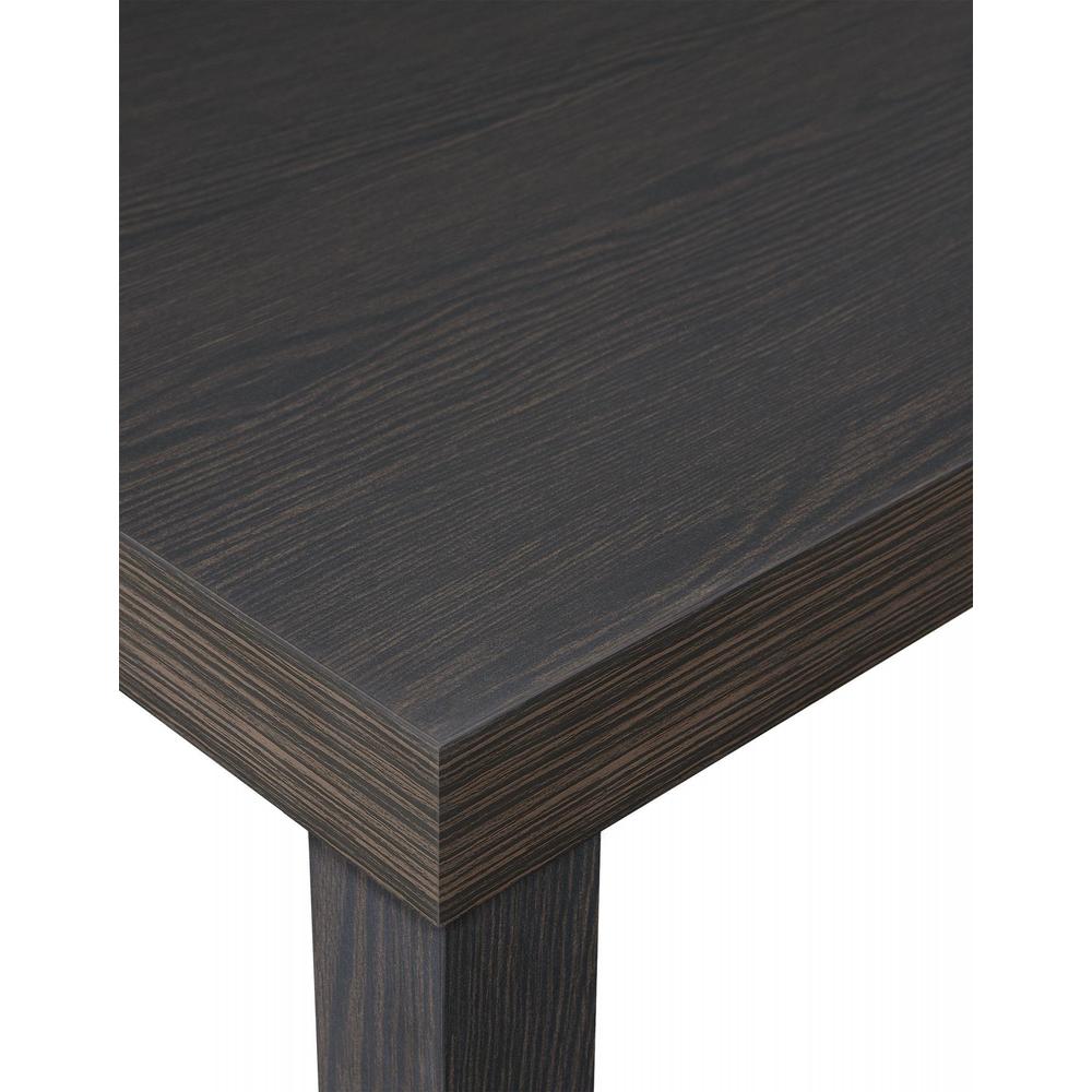 Ameriwood Home Stanley Black Oak Deluxe Parsons Computer Desk