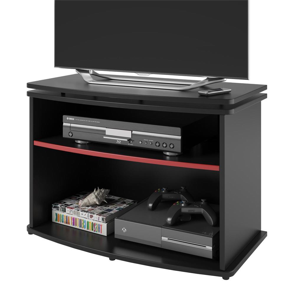 Altra Buckner Swivel Top Black TV stand