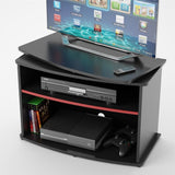Altra Buckner Swivel Top Black TV stand