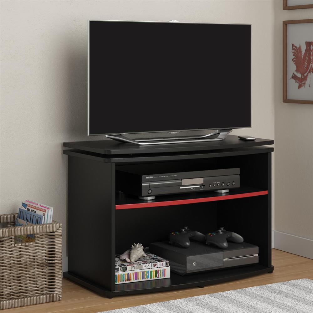 Altra Buckner Swivel Top Black TV stand