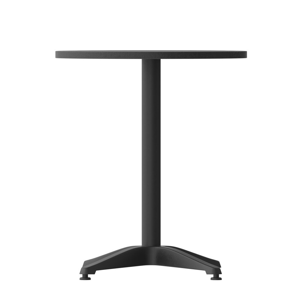 Aluminum/ Stainless Steel 23.5-inch Round Indoor/ Outdoor Table