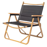 Aluminum Frame 600D Oxford Cloth Wood Grain Spray Paint Camping Chair