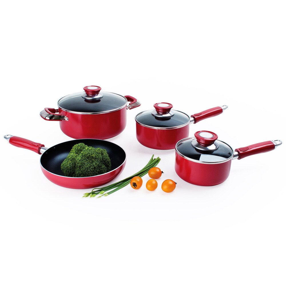 Aluminum Non-Stick 7-piece Cookware Set