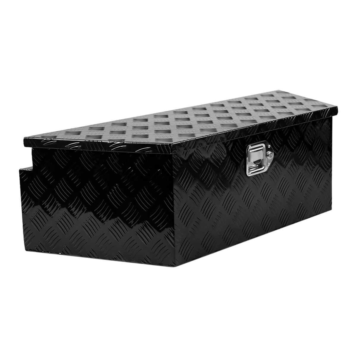 Aluminum Utility Trailer Tongue Tool Box 5 Bar Tread Trailer