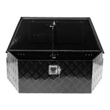 Aluminum Utility Trailer Tongue Tool Box 5 Bar Tread Trailer