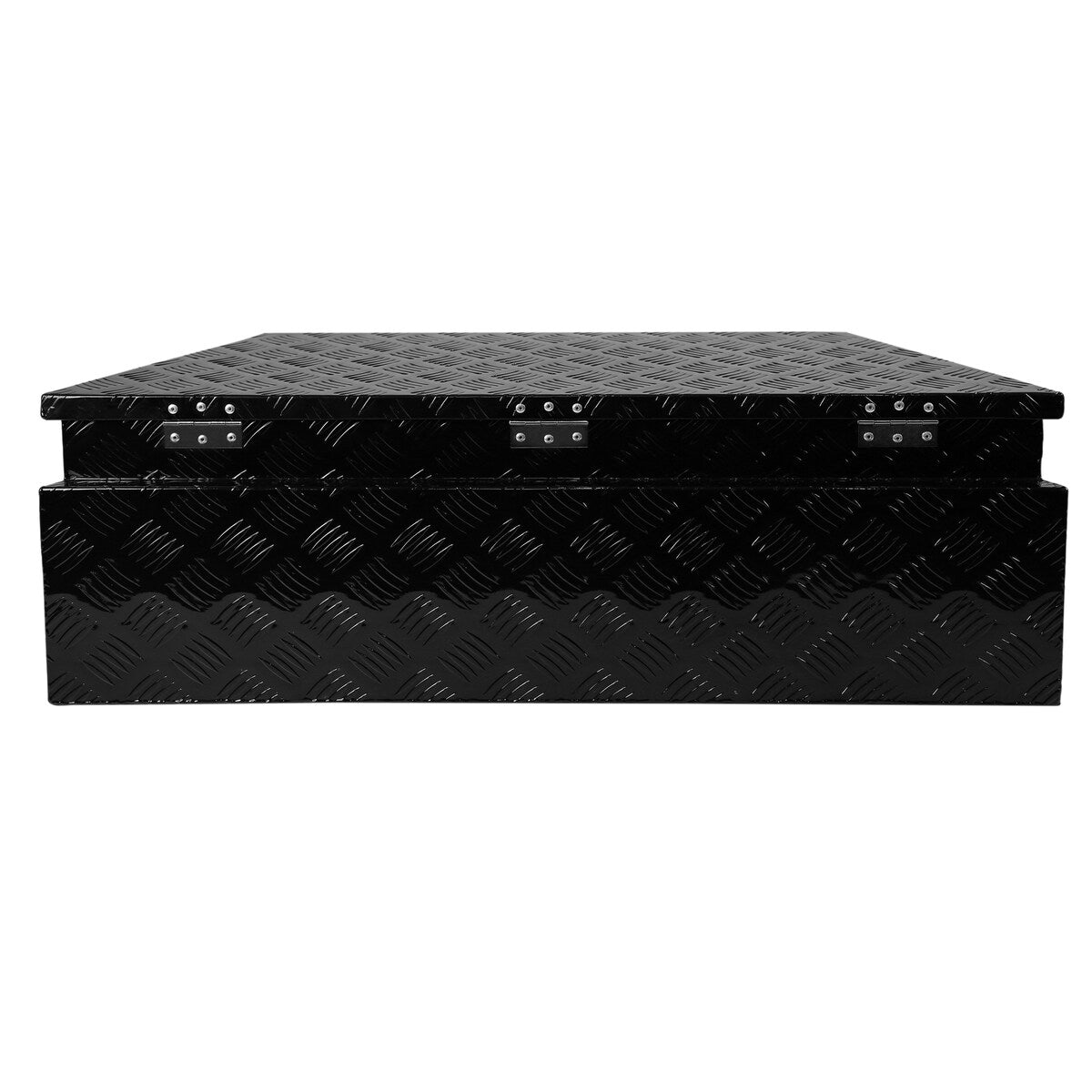 Aluminum Utility Trailer Tongue Tool Box 5 Bar Tread Trailer