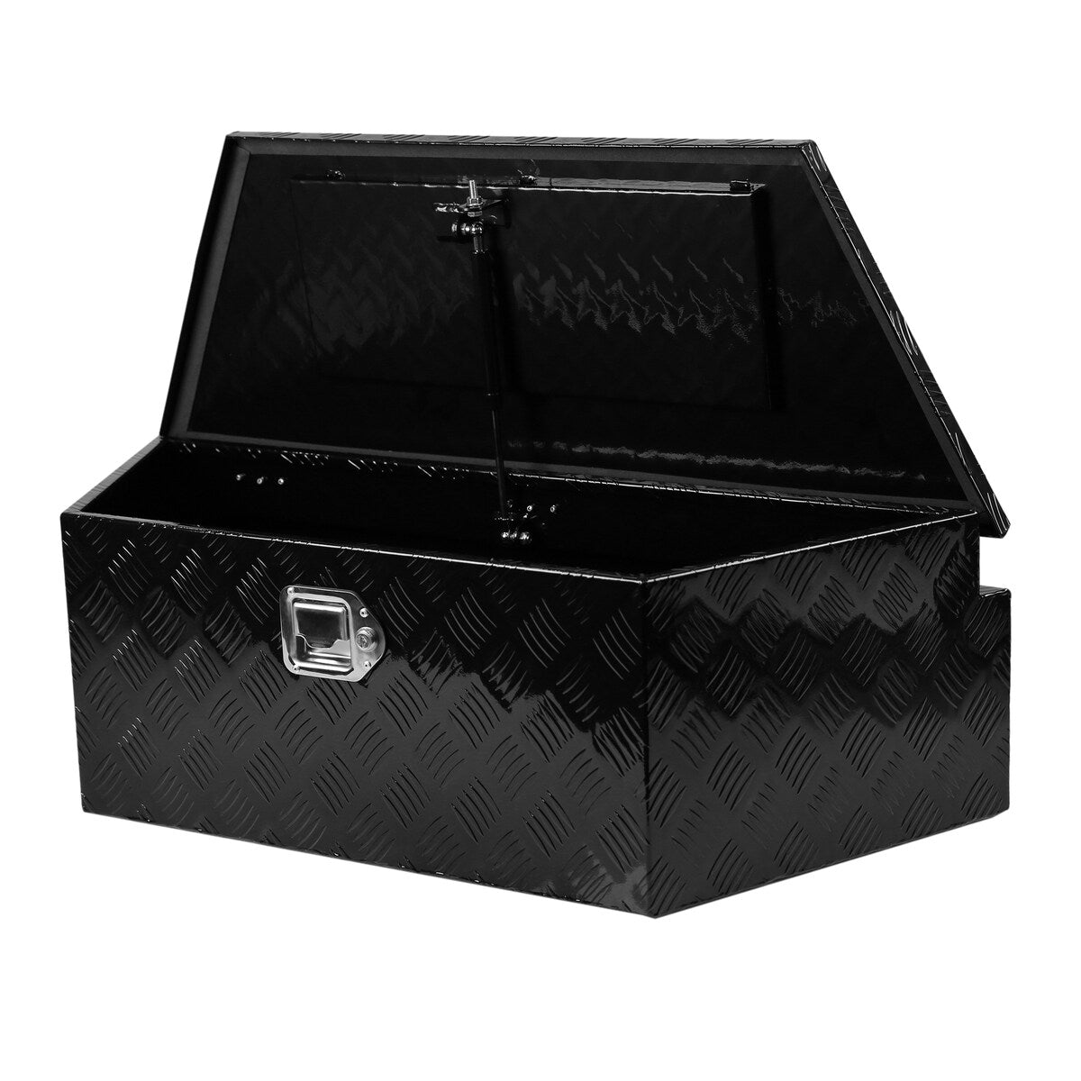 Aluminum Utility Trailer Tongue Tool Box 5 Bar Tread Trailer