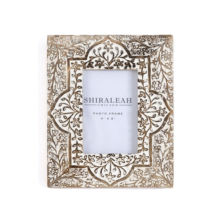 Shiraleah Home Alva 4X6 Picture Frame, Natural