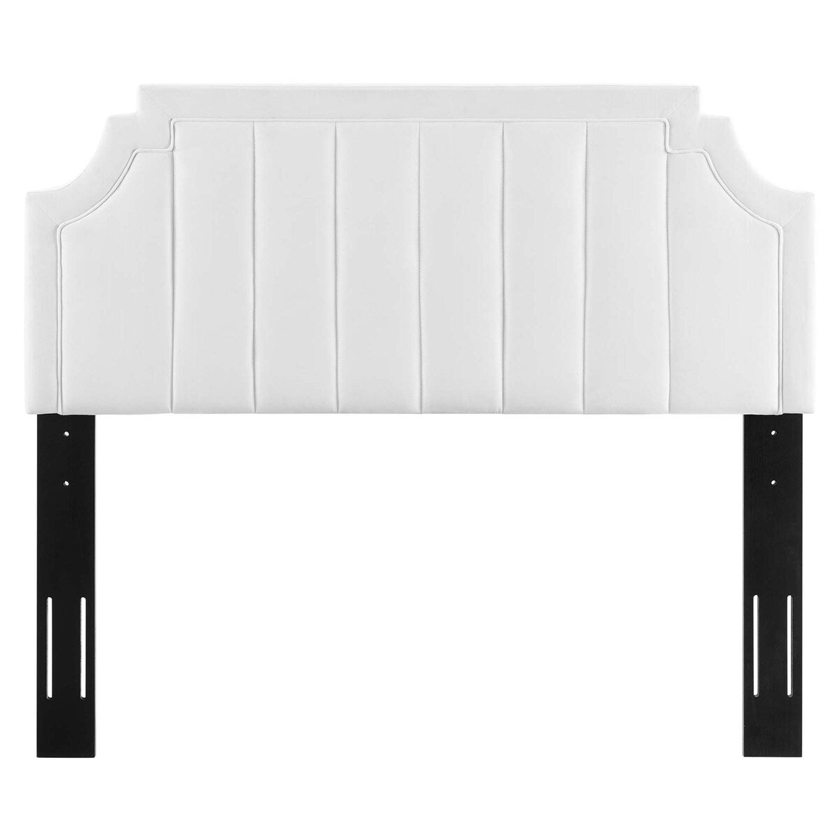 Alyona Channel Tufted Performance Velvet Full/Queen Headboard