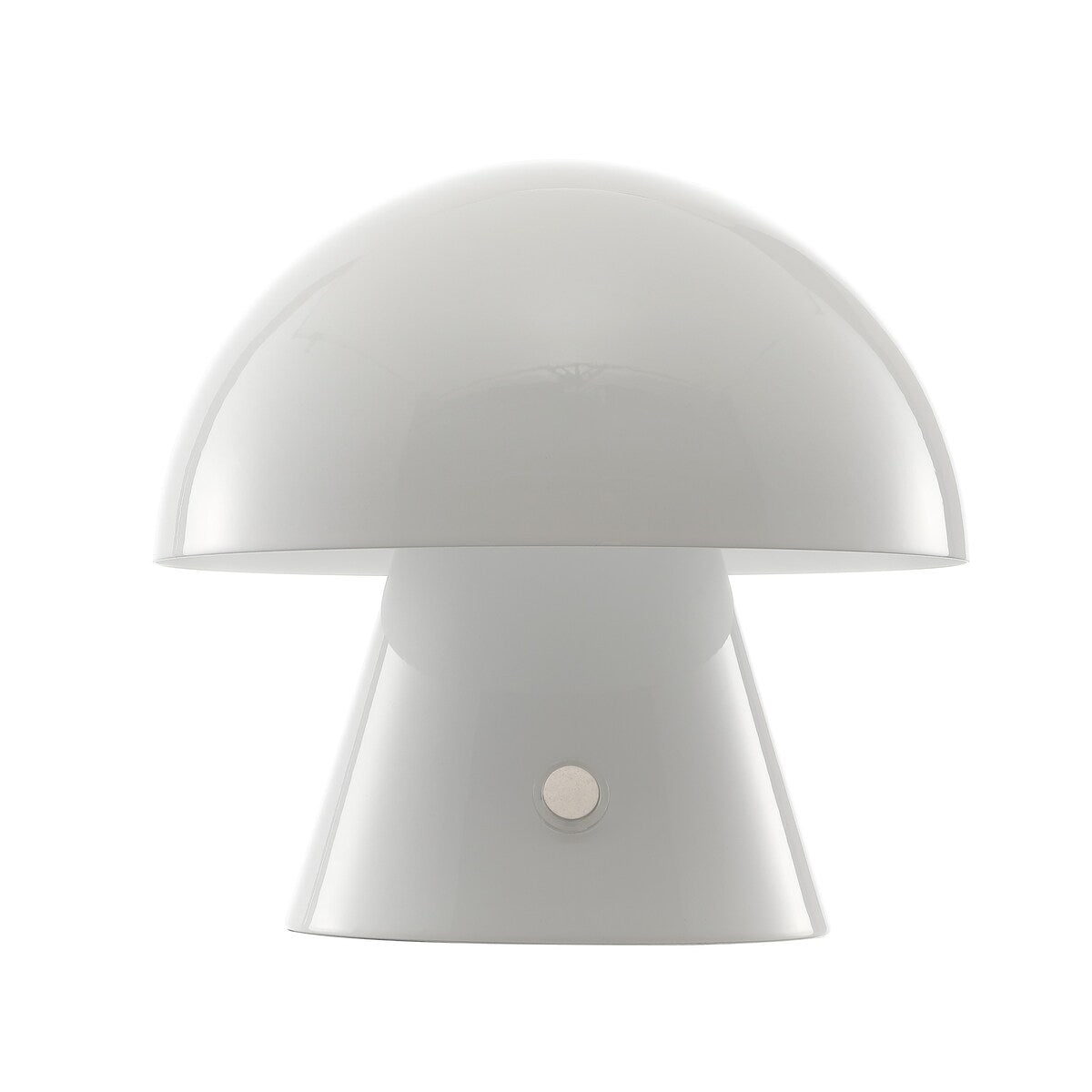 Alyson 7" Contemporary Bohemian Rechargeable/Cordless Iron Integrated LED Mushroom Table Lamp, by JONATHAN Y