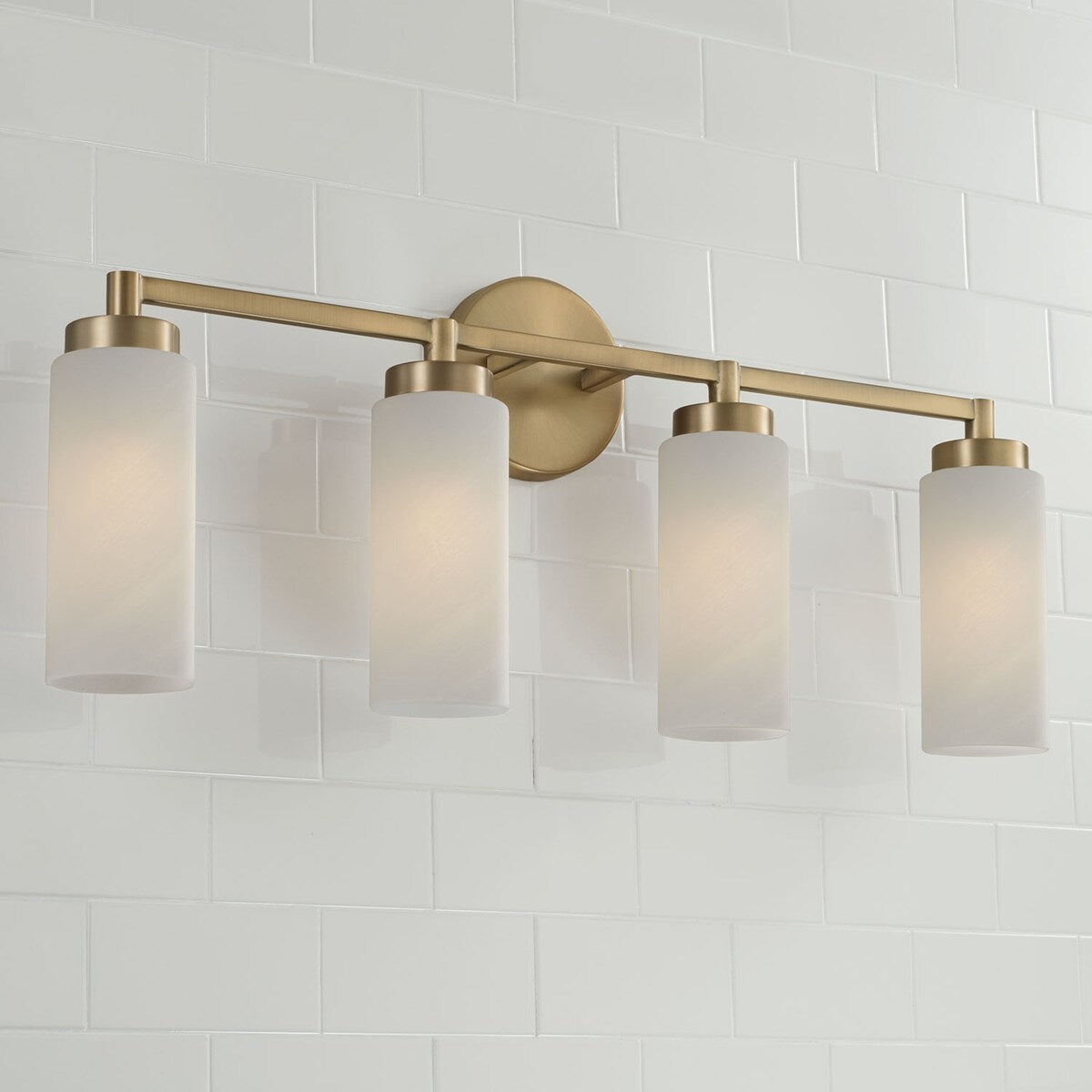 Alyssa 4-Light Vanity - 27.5"W x 11.5"H x 4.5"E