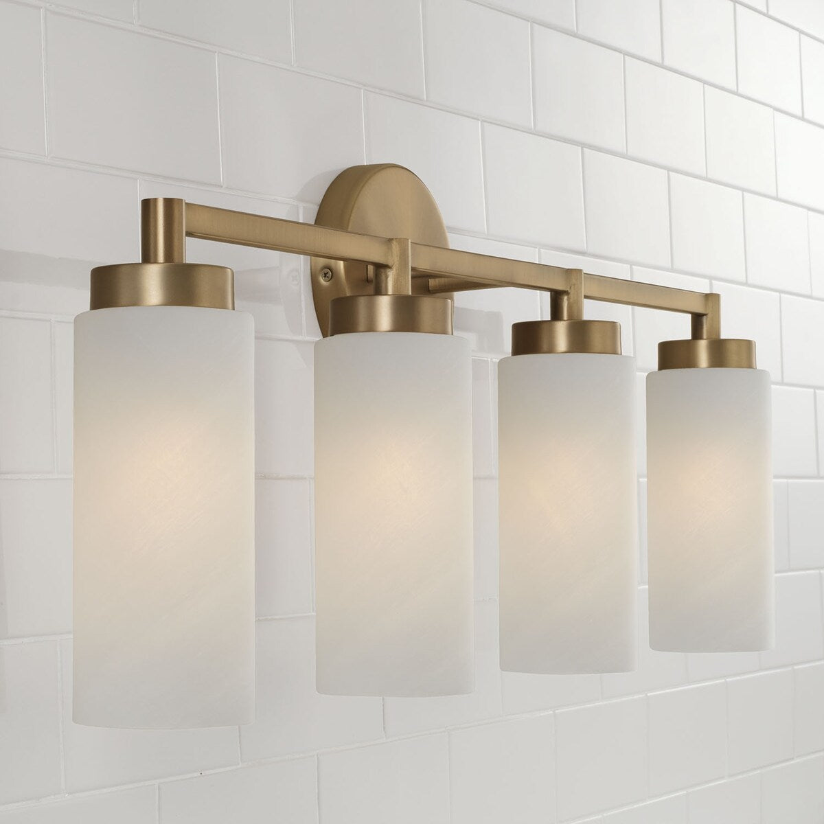Alyssa 4-Light Vanity - 27.5"W x 11.5"H x 4.5"E