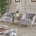Amaia Modern Velvet Club Chairs (Set of 2) by Christopher Knight Home
