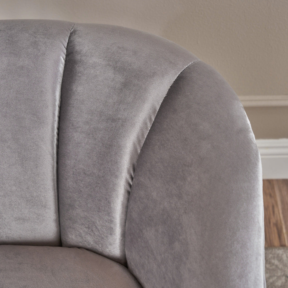 Amaia Modern Velvet Club Chairs (Set of 2) by Christopher Knight Home
