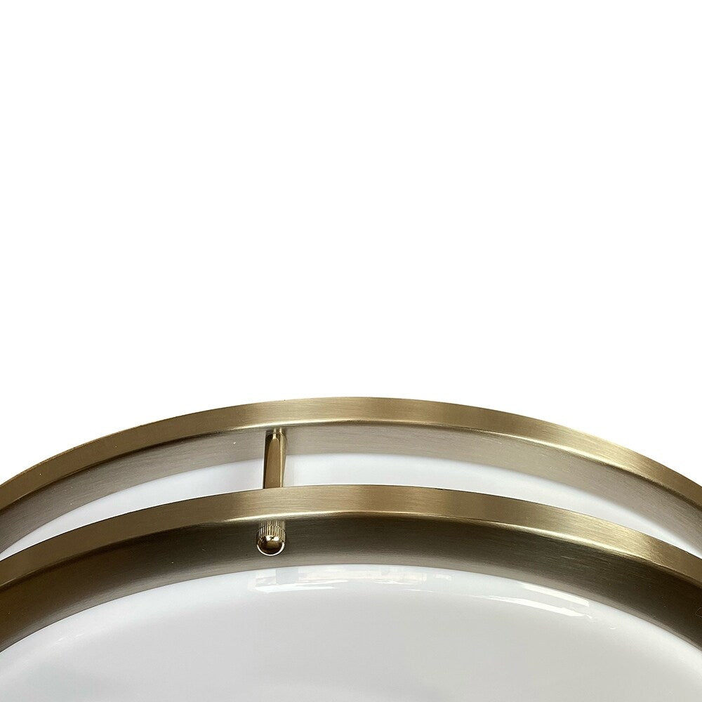 Amaira 2 - Light 18" Flush Mount - Brushed Nickel Finish