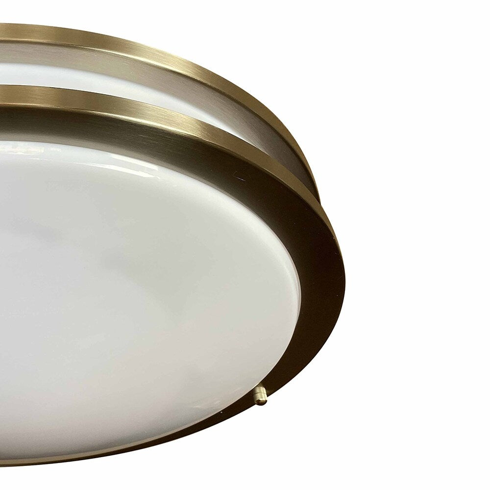 Amaira 2 - Light 18" Flush Mount - Brushed Nickel Finish