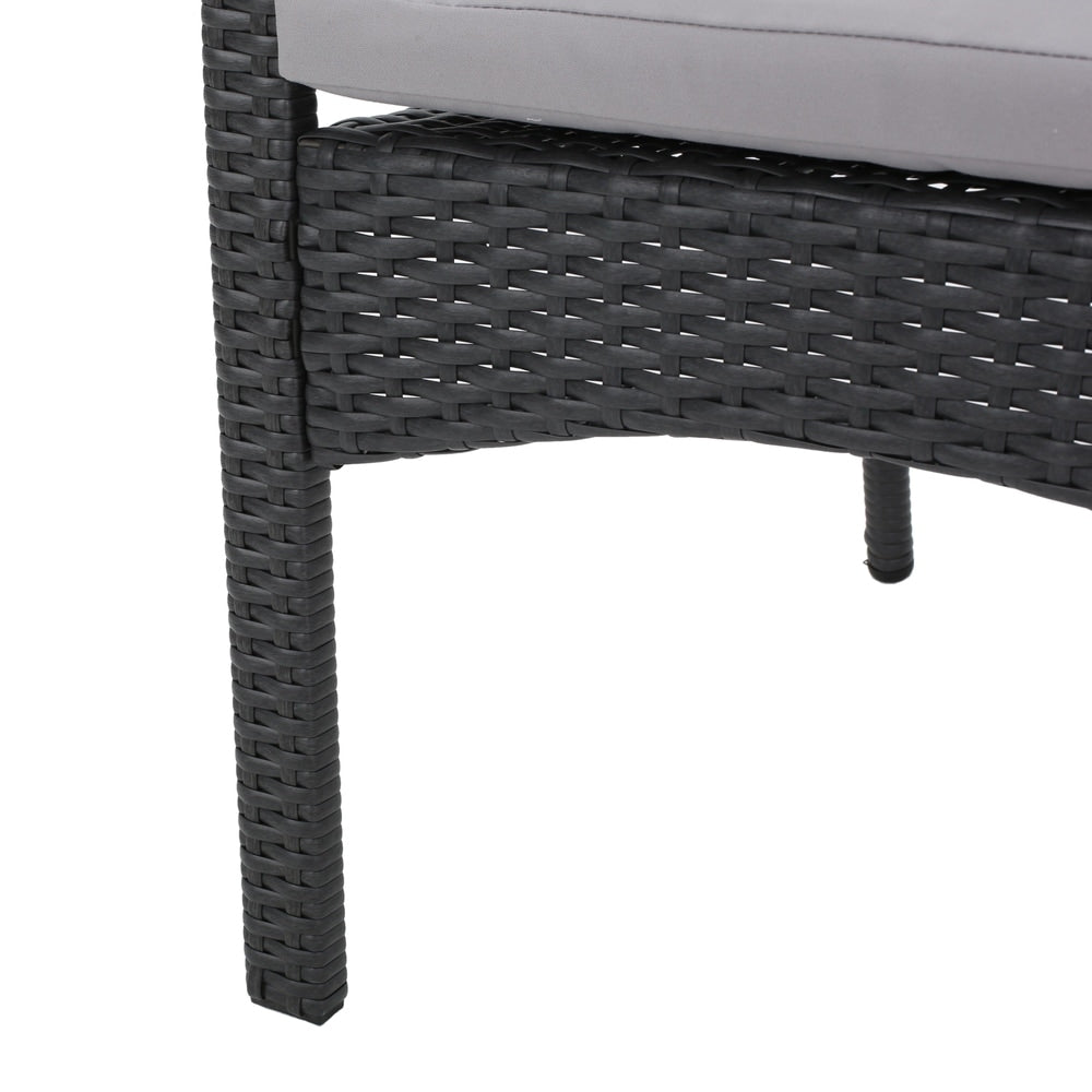 Amanda Wood and Wicker 9-piece Dining Set by Christopher Knight Home