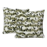 Amara fauxfur Throw Pillow Covers Set of 2, NO INSERT