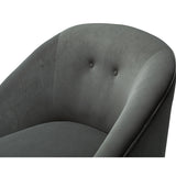 Amane Modren Barrel Chair by HULALA HOME