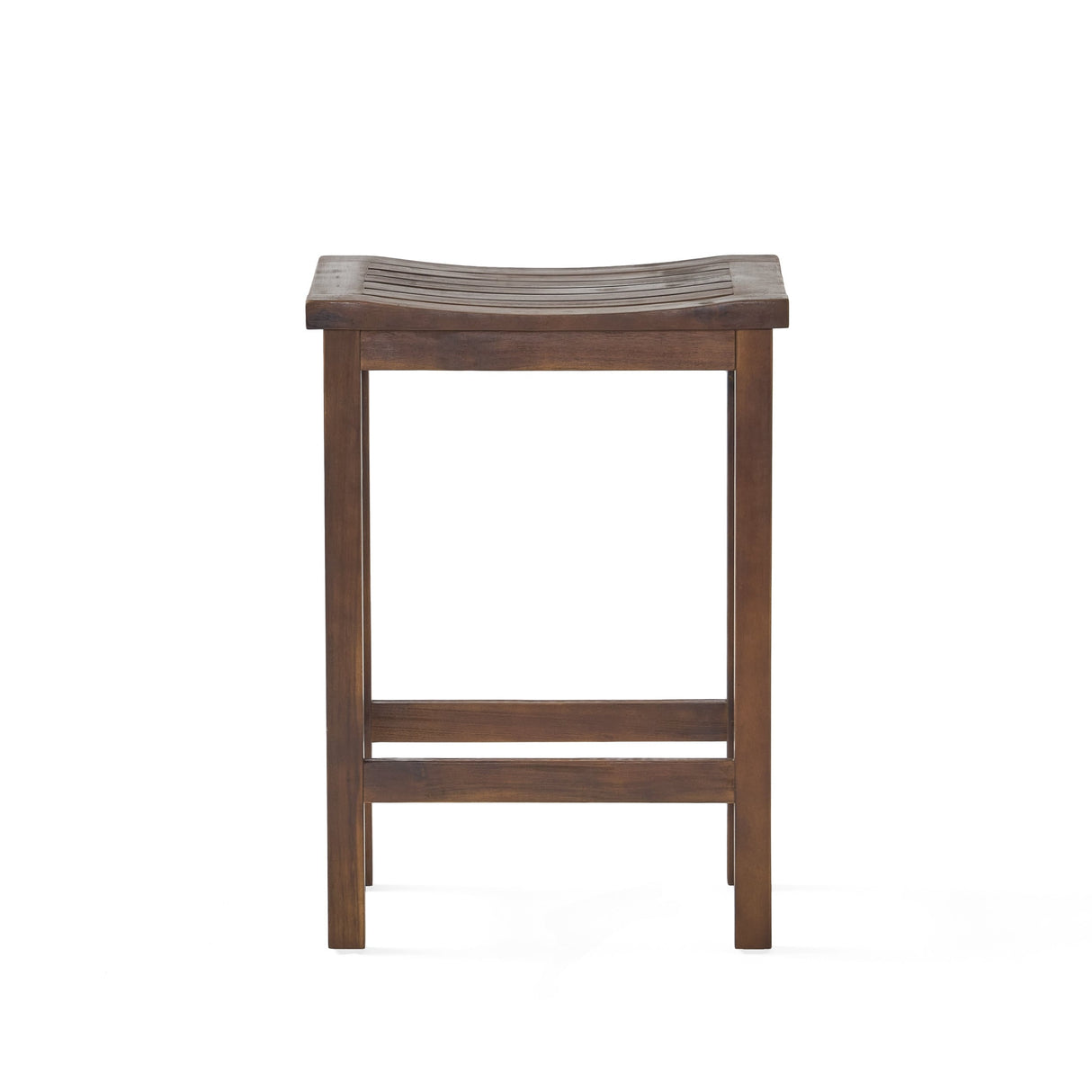 Amantani Outdoor Acacia Counter Stool (Set of 4) by Christopher Knight Home