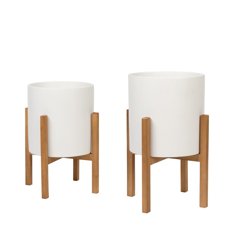 Amara Large Planter Set - 22"H x 15.5"W