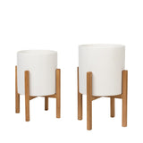 Amara Large Planter Set - 22"H x 15.5"W