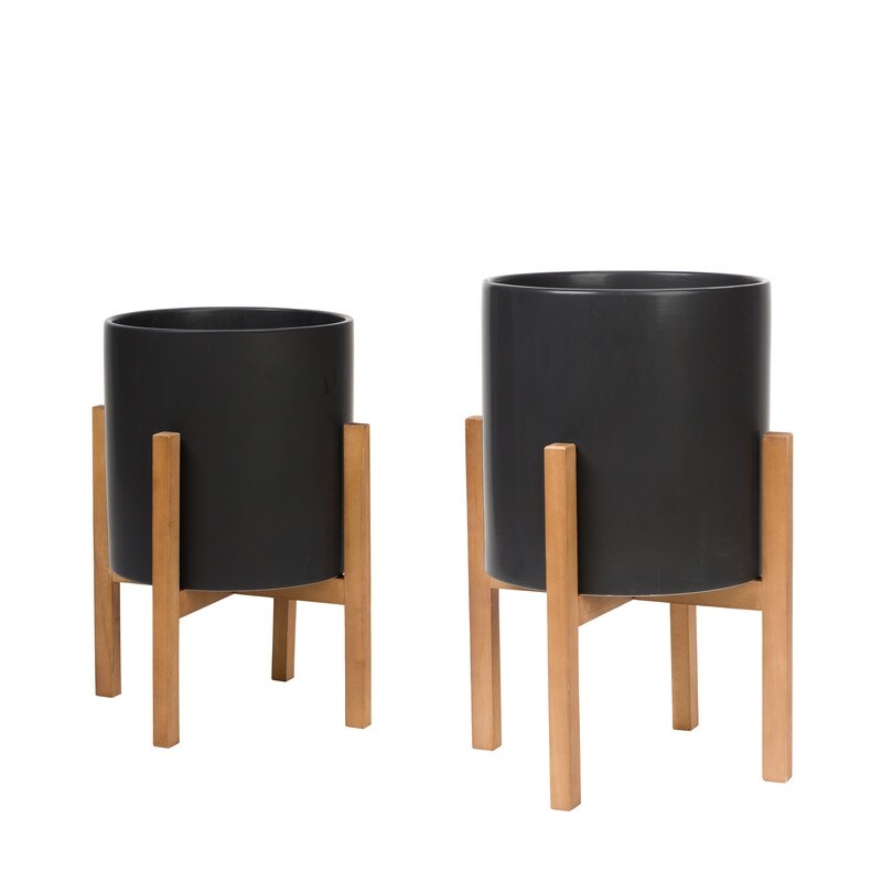Amara Large Planter Set - 22"H x 15.5"W