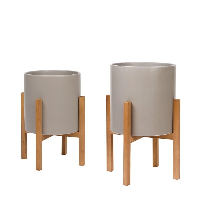 Amara Large Planter Set - 22"H x 15.5"W