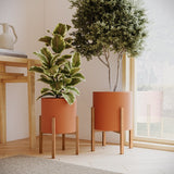 Amara Large Planter Set - 22"H x 15.5"W