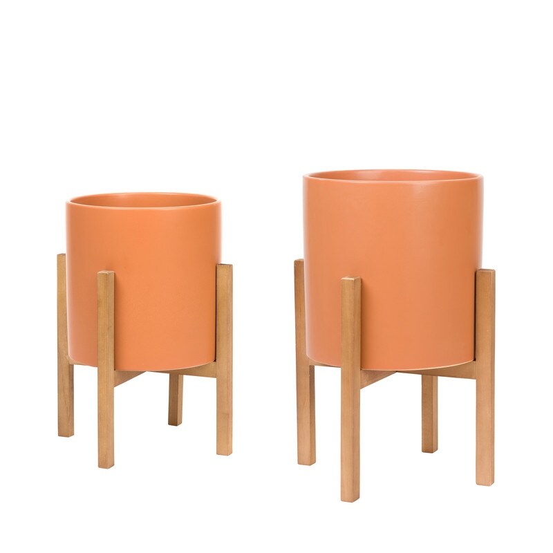 Amara Large Planter Set - 22"H x 15.5"W