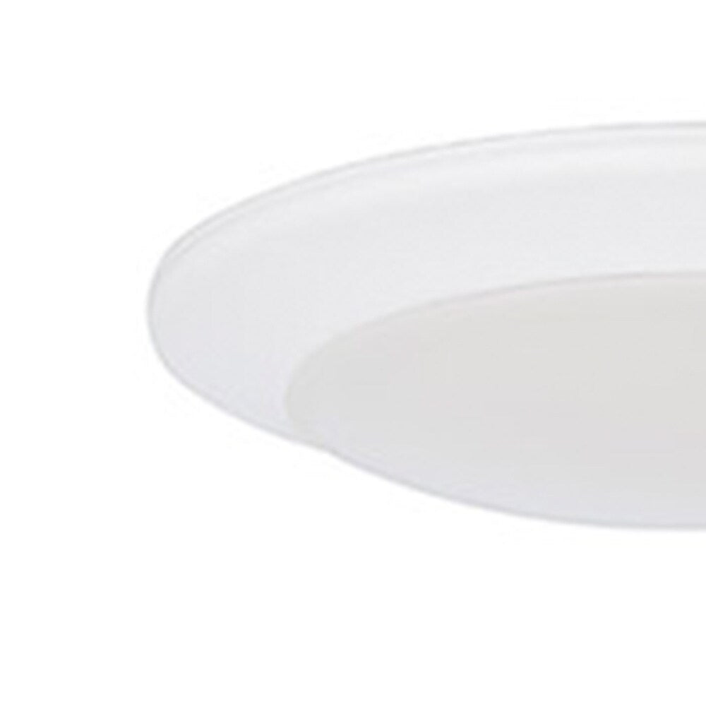 Amax Lighting 10W Metal Housing with 120 Volts LED Flush Mount White