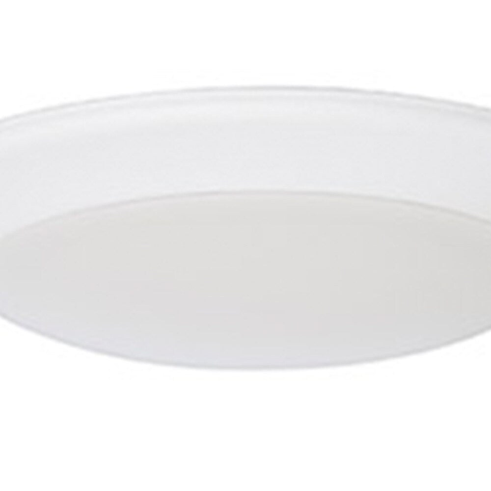 Amax Lighting 10W Metal Housing with 120 Volts LED Flush Mount White
