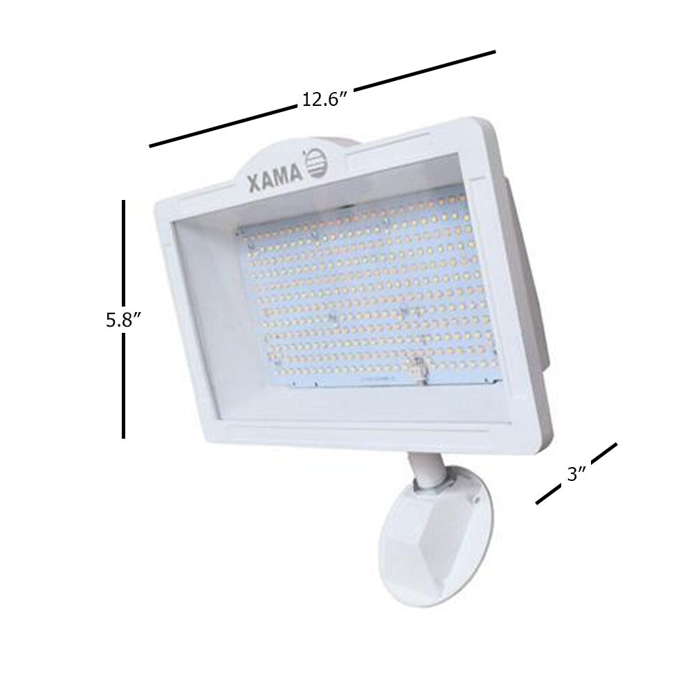 Amax Lighting 83W Aluminum with Heat Sink LED Light White Finish