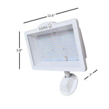Amax Lighting 83W Aluminum with Heat Sink LED Light White Finish