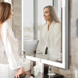 Amaya LED Bathroom Vanity Mirror - 36'' x 28''