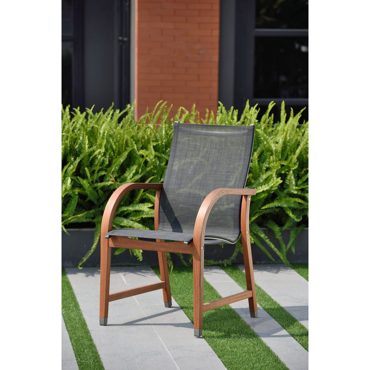 Amazonia Allyson 11pc FSC Certified Wood Outdoor Patio Dining Set - 11 Piece