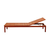 Amazonia Pacific 3-piece Wheel Lounger Set with White Cushions