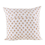 Handmade Amber Floral Cotton Cushion Covers, Set of 2 (India)