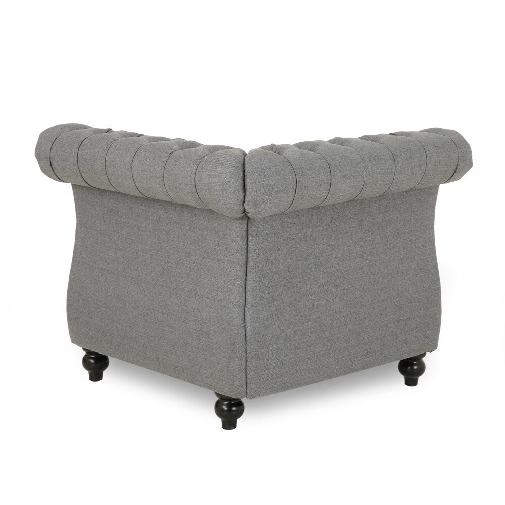 Amberside Fabric 6-seat Chesterfield Sectional Set by Christopher Knight Home