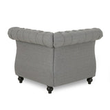 Amberside Fabric 6-seat Chesterfield Sectional Set by Christopher Knight Home