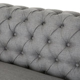 Amberside Fabric 6-seat Chesterfield Sectional Set by Christopher Knight Home
