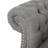 Amberside Fabric 6-seat Chesterfield Sectional Set by Christopher Knight Home