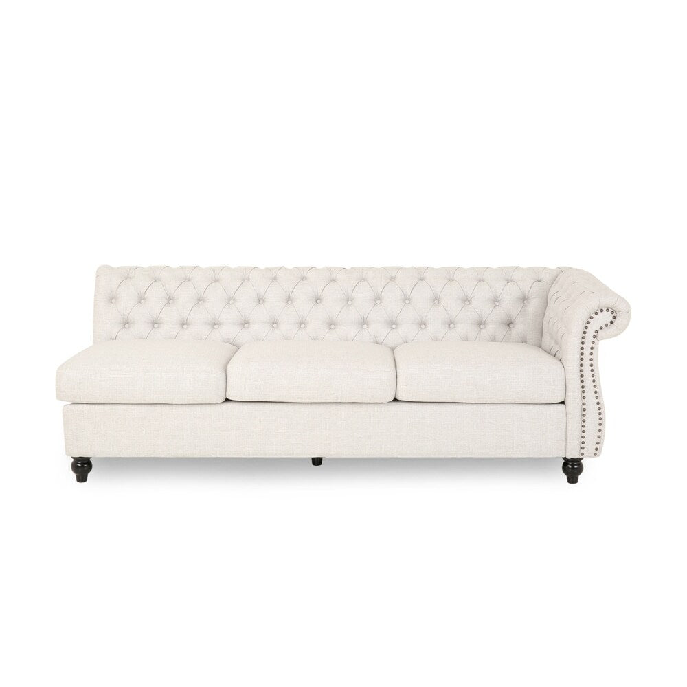 Amberside Fabric 6-seat Chesterfield Sectional Set by Christopher Knight Home