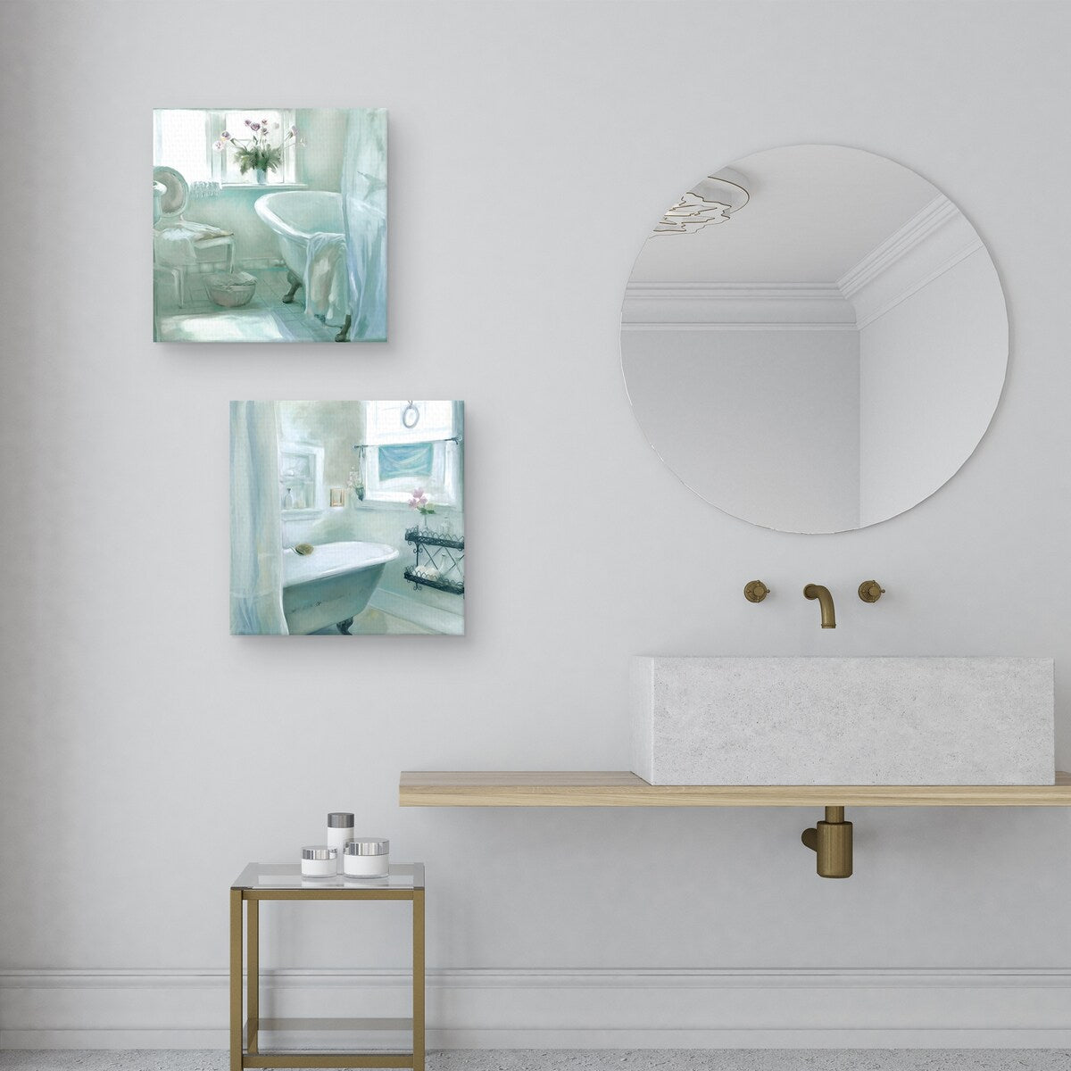 Ambience & Tranquility by Carol Robinson Canvas Art Prints