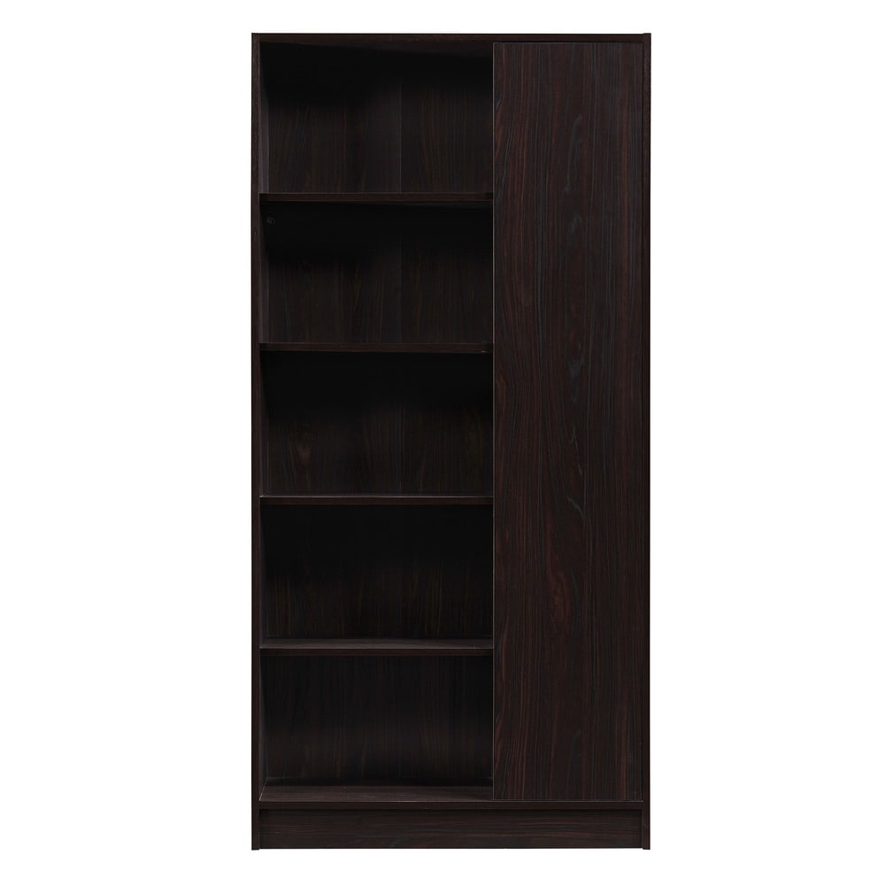 Amelia Mid-century 5-shelf Wood Cabinet by Christopher Knight Home