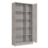 Amelia Mid-century 5-shelf Wood Cabinet by Christopher Knight Home