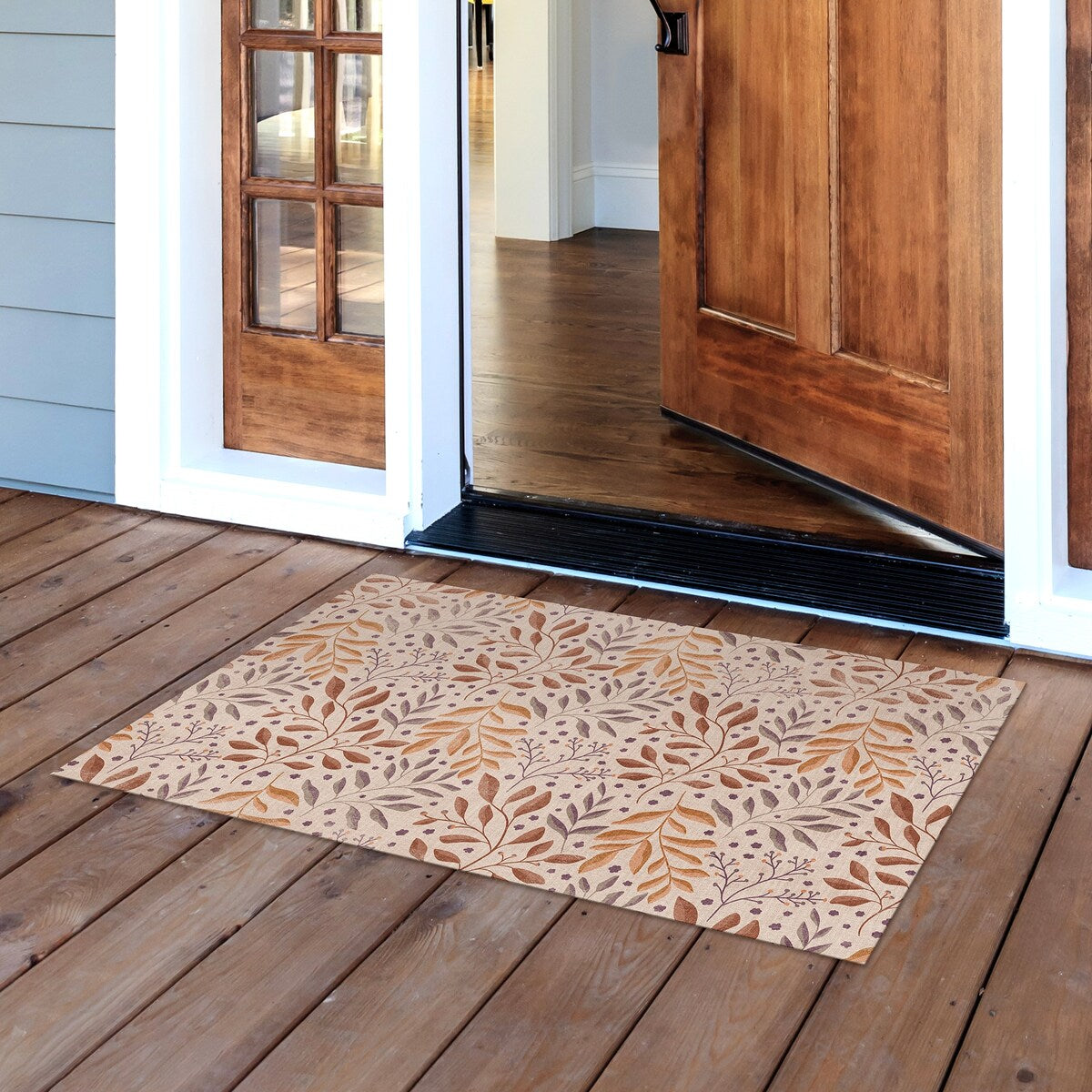 American Art Decor It Feels Like Fall Decorative Floor Mat