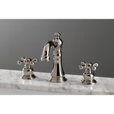 Kingston Brass American Classic Two-Handle 3-Hole Deck Mount Widespread Bathroom Faucet
